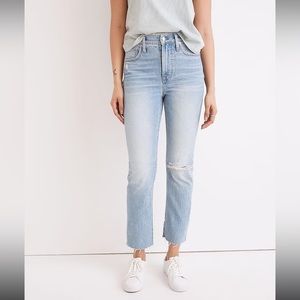 Madewell Vintage Jean in Coney Wash: Destroyed Edition